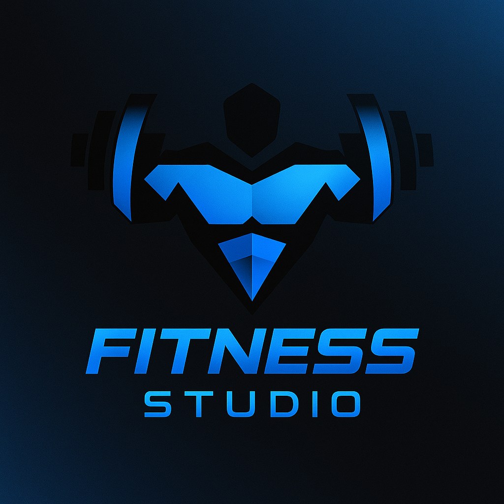 Logo studia fitness – wariant 1