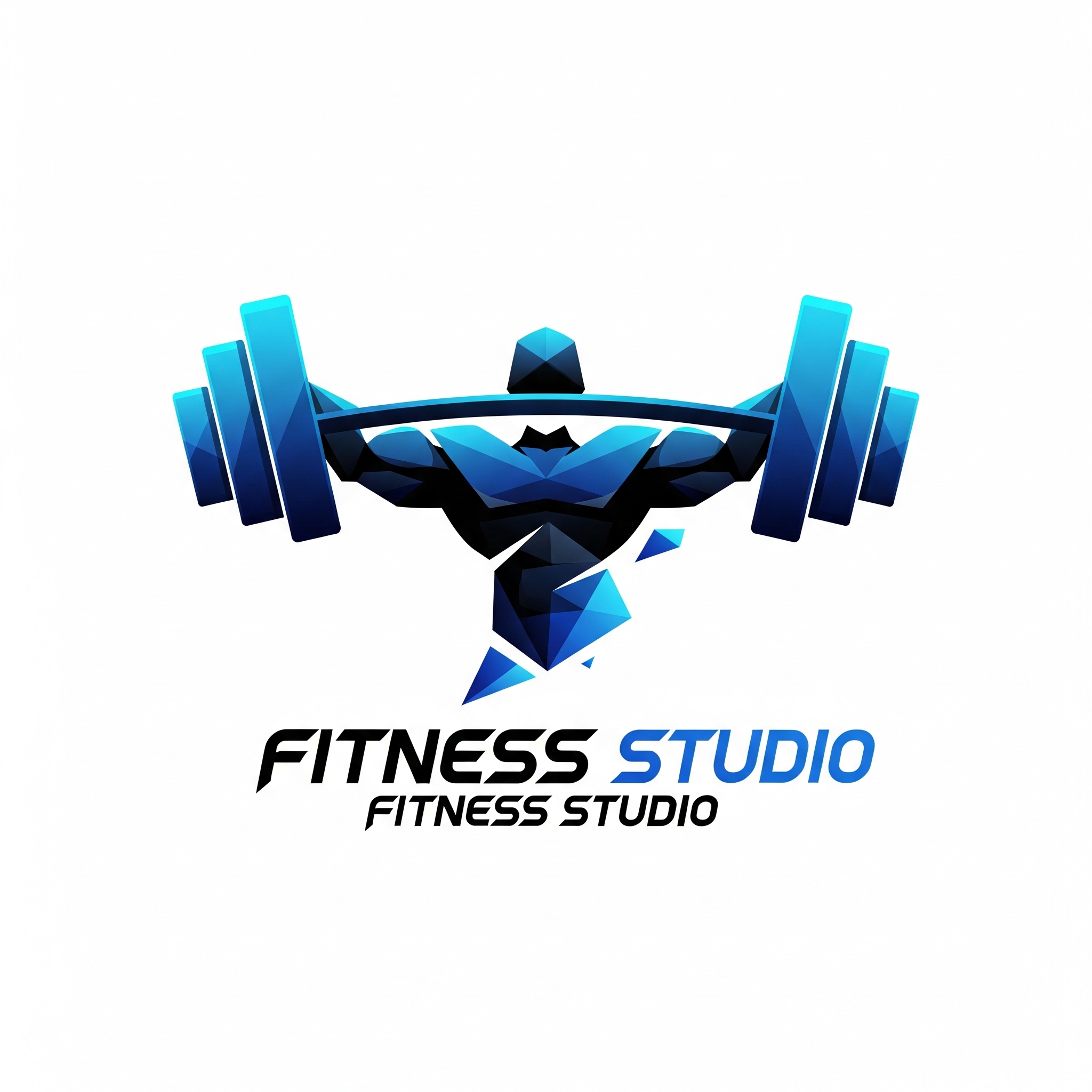 Logo studia fitness – wariant 2