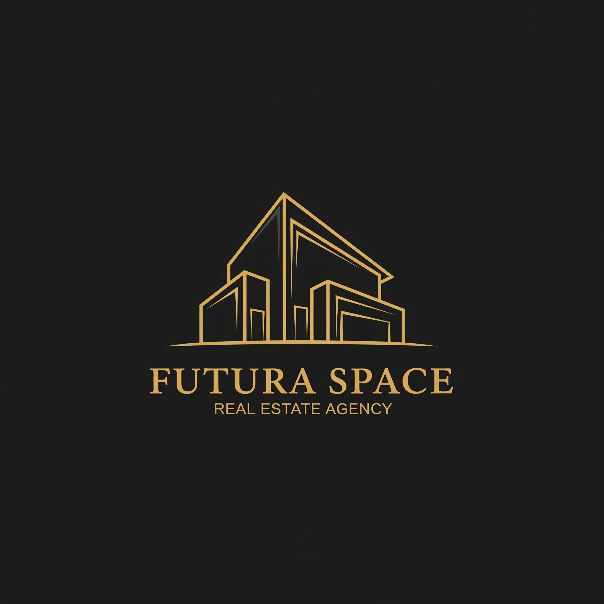 Logo agencji nieruchomości – wariant 1