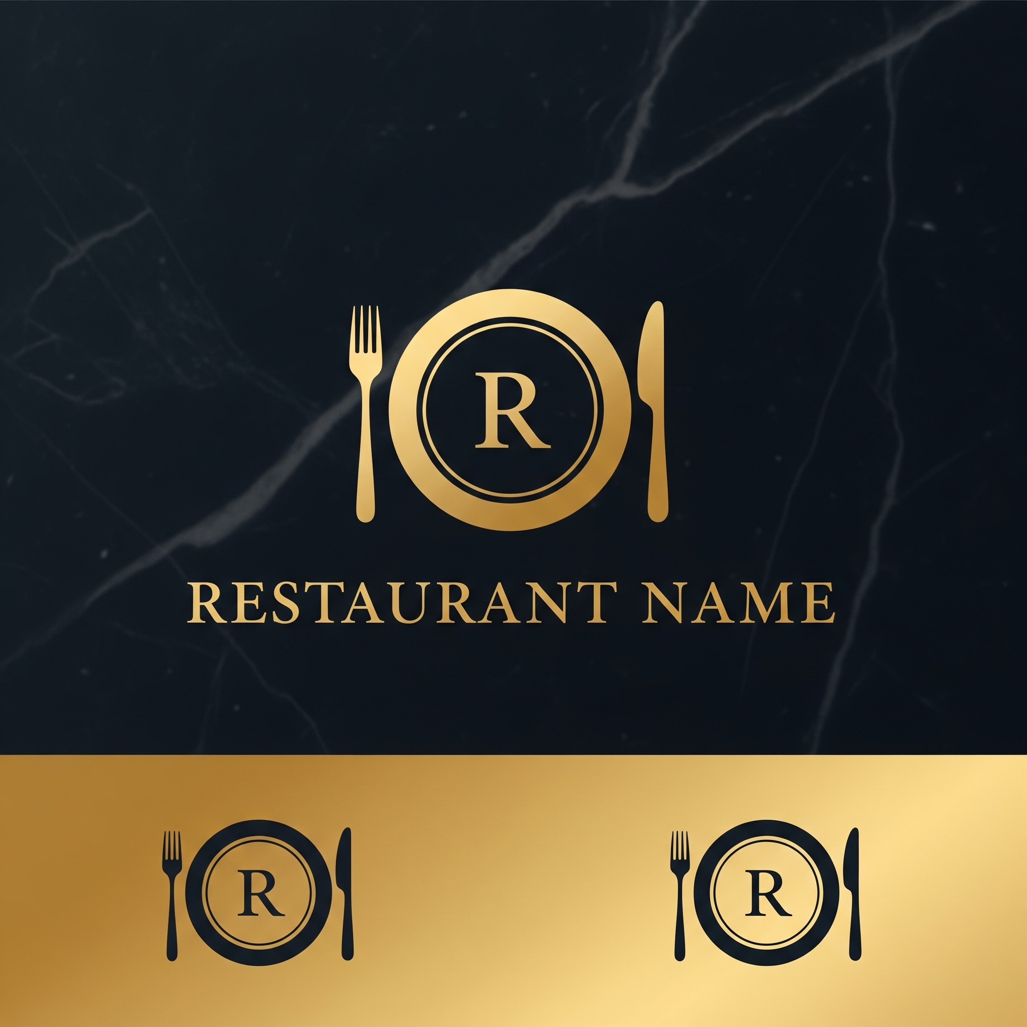 Logo restauracji – wariant 2