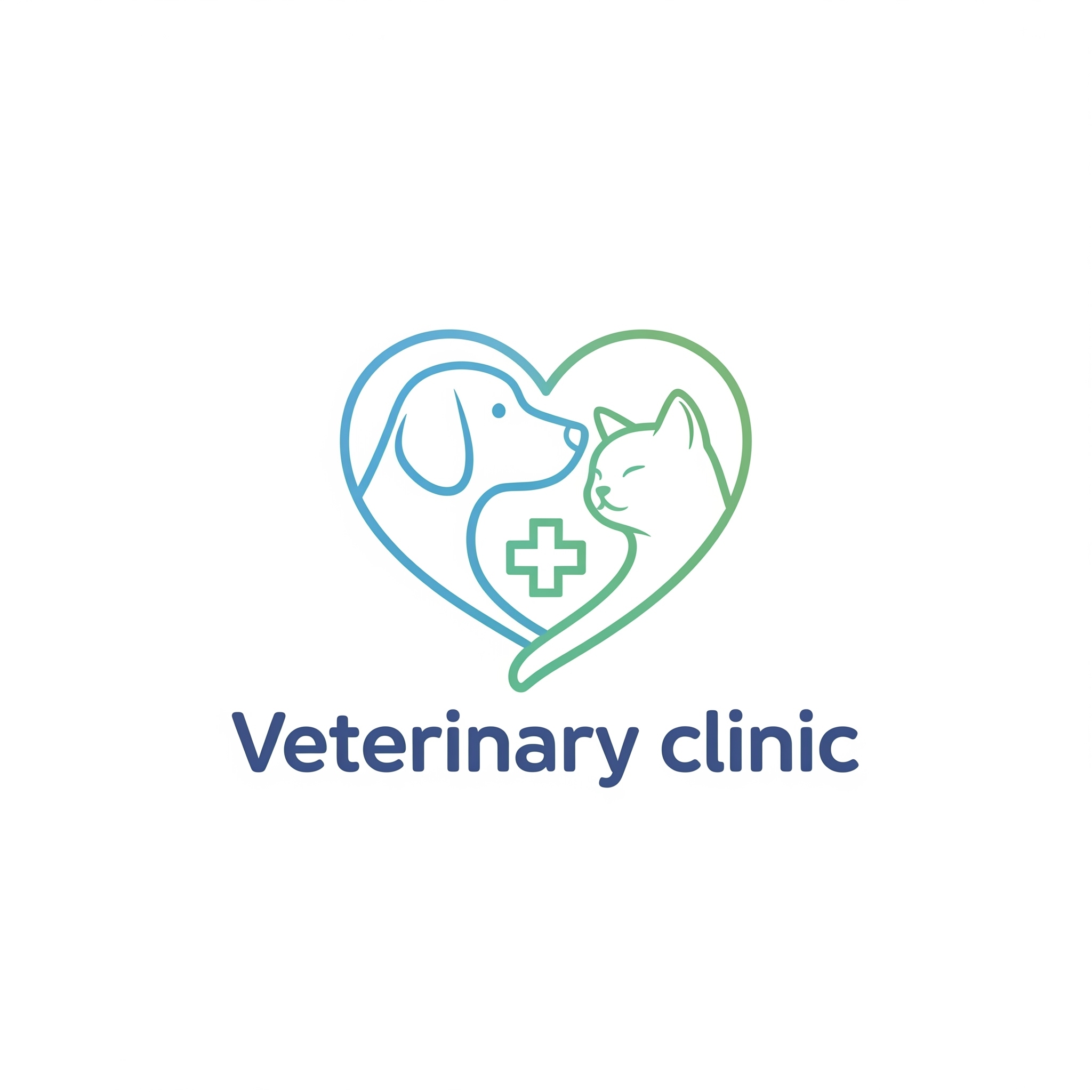 Logo kliniki weterynaryjnej